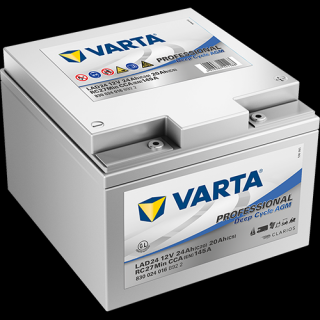 Varta AGM professional, 830 024 016, 12V - 24AH, LAD24