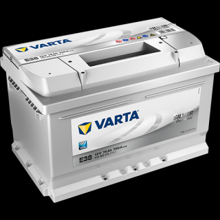 VARTA Silver Dynamic 74Ah, 12V, 750A, (E38)