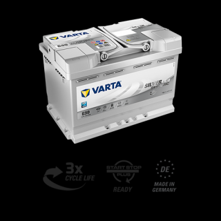 Varta silver dynamic AGM 70Ah, A7 (E39)