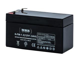 Záložní baterie Tesla AGM, 12V, 1,3 Ah