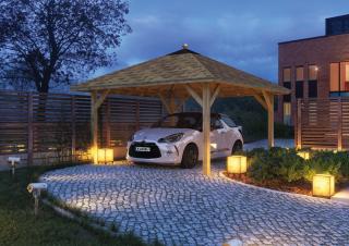 carport KARIBU KIRN 1 68843 LG2490 Varianta: carport KARIBU KIRN 1 68843 LG2490