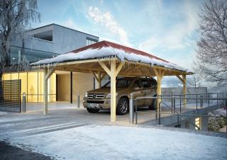 carport KARIBU KIRN 2 68844 LG2491 Varianta: carport KARIBU KIRN 2 68844 LG2491