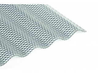 Gutta Polykarbonátová vlnitá deska Guttagliss WABE šedá Varianta: 7000 x 1045 mm