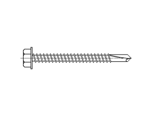 Marlon šroub do železa TEX 4,8 x 50 mm šestihranná hlava Varianta: šroub do železa TEX 4,8 x 50 mm šestihranná hlava