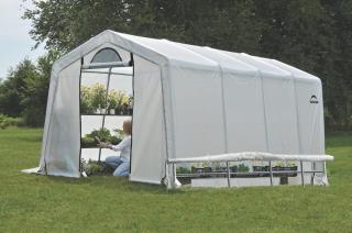 SHELTERLOGIC plachtový 3,0 x 6,1 m 35 mm Varianta: fóliovník 3,0x6,1 m - 35 mm - 70658EU LG1555