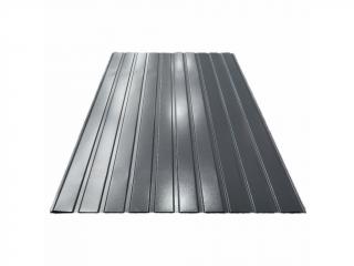 Trapézový plech Guttatop T-7 - antracit Varianta: trapézový plech Guttatop T-7 - 2000 x 1200 mm - antracit