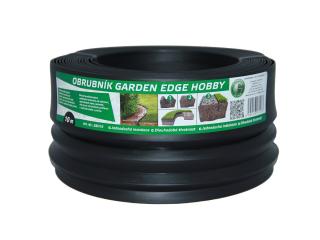 Zahradní obrubník Varianta: zahradní obrubník GARDEN EDGE HOBBY 10 m černý LG1588