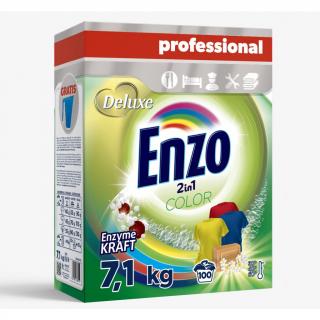 Deluxe Enzo prací prášek Professional 7,1kg 2 v 1 Color 100 dávek