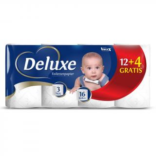 Deluxe Toaletní papír 16rolí - 3vrstvý