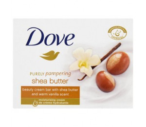 Dove Purely Pampering Shea Butter toaletní mýdlo 100 g