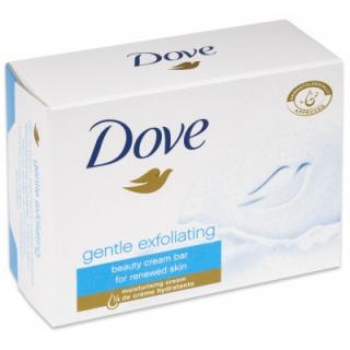 Dove Soft Peeling Gentle Exfoliating peelingové toaletní mýdlo 100 g