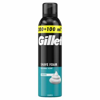 Gillette Classic Pěna Na Holení Sensitive Pro Citlivou Pokožku, 300ml