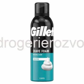 Gillette pěna na holení 200ml Sensitive Skin