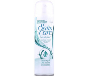 Gillette Satin Care Pure & Delicate gel na holení 200 ml