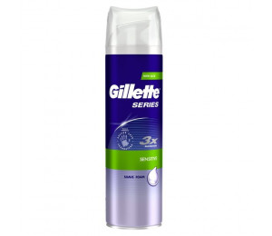 Gillette Series Gel na holení Sensitive skin Aloe vera 200ml