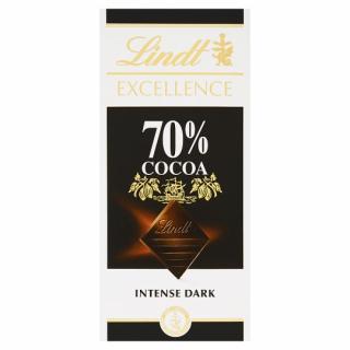 Lindt Excellence Extra hořká čokoláda 70% 100g