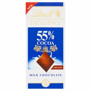 Lindt Excellence Mléčná 55% 80g