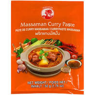 Massaman kari pasta 50 g Curry Cock Brand