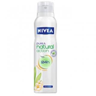 Nivea Pure & Natural Action Jasmín Woman deospray 150 ml