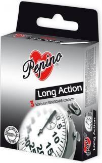 Pepino kondomy 3ks Long Action