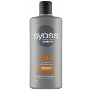 Šampon SYOSS MEN Power & Strength 440 ml