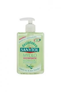 Sanytol dezinfekční hydratující mýdlo zelený čaj & aloe vera 250 ml