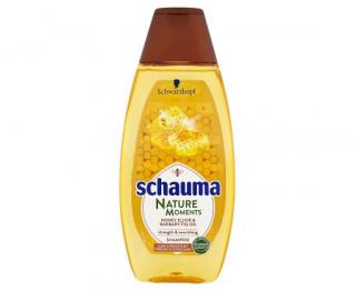 Schauma Nature Moments Medový elixír a olej z opuncie mexické pro regeneraci a sílu šampon na vlasy 400 ml