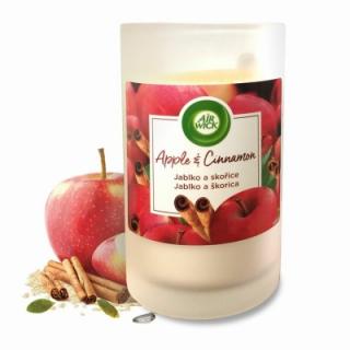 Svíčka Air Wick Apple & Cinnamon 310 g