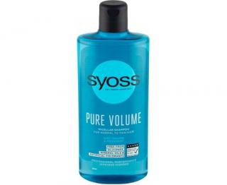 Syoss Micelární šampon pro objem normálních až jemných vlasů Pure Volume 440 ml