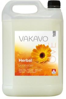 Tekuté mýdlo VAKAVO Love Herbal bílé 5 l