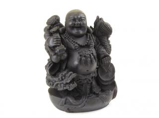 Socha Buddhy 15 cm z resinu (Čínský Buddha Budai)