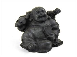 Socha Buddhy 5 cm z resinu (Čínský Buddha Budai)