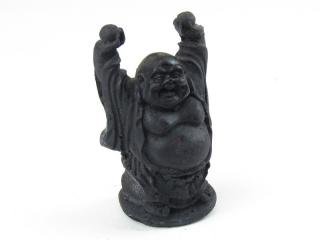 Socha Buddhy 8 cm z resinu (Čínský Buddha Budai)