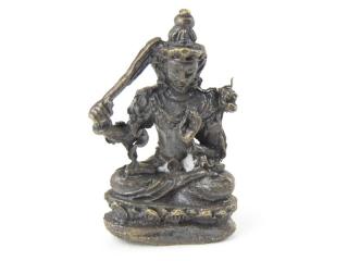 Soška Bódhisattva z kovu 3 cm (Bódhisattva z Indie)