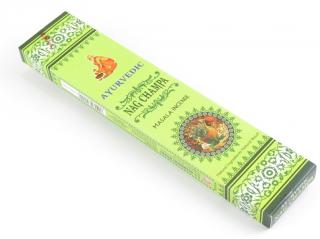 Vonné tyčinky Ayurvedic nag champa  (Vonné tyčinky z Indie)