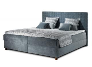 Boxspring postel BELO s úložným prostorem, 160×200 cm, matrace a rošt v ceně Velikost postele: 160 × 200 cm