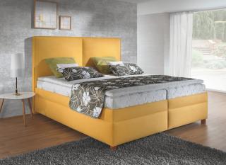 Boxspring postel MARCO s úložným prostorem, 200×200 cm Velikost postele: 200 × 200 cm