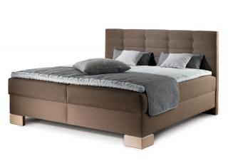 Boxspring postel VIANA s úložným prostorem, 160×200 cm, matrace a rošt v ceně Velikost postele: 160 × 200 cm