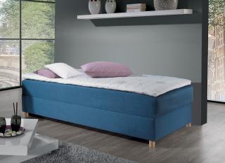 Postel boxspring NOVO s úložným prostorem, 80×200 cm, matrace a rošt v ceně Velikost postele: 80 × 200 cm