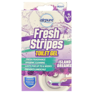 Airpure Fresh Stripes bezkošíkový WC gel Island Dream 45ml IDDRZ95efbd7e-06f8-4175-a88d-43b4527b3e4c