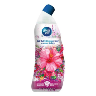 Ambi Pur WC Aktivní hygienický čisticí gel s vůní růžového ibišku a růží 750ml IDDRZf87e2dd0-a80d-4840-a1ca-ba541111aa84