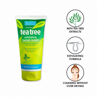 BEAUTY FORMULAS pleťový mycí gel Tea Tree 150ml IDDRZ46e10e3f-1d36-4ab2-b017-8bed733a7b88