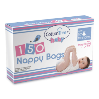 Cotton Tree Baby Parfémované sáčky na plenky 150 ks IDDRZ53b8200d-a851-4679-a5c9-dce55632d15c