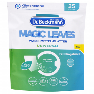 Dr.Beckmann Magic Leaves Universal papírky pracího prášku univerzal 25ks IDDRZ19ce124b-f5d9-4cf4-a278-089315511f2a