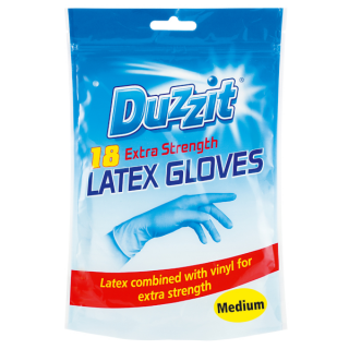 Duzzit latexové rukavice na úklid, velikost M 18ks IDDRZ2dc63cee-a814-497e-ab1e-679eae8245fb