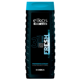 Elkos for men Dusch gel Fresh 3v1, 50ml IDDRZee4697c9-10f8-4337-b804-bdbbc131a235