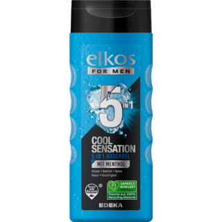 Elkos Men 5in1 sprchový gel Cool Sensation s mentolem 300ml IDDRZ1a5f1040-5c18-4a93-b02d-d1a04c7cdee5