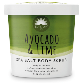 Elysium Spa Sea Salt Tělový peeling Avocado  Lime 200g IDDRZ9ed30bd4-fe49-4d28-96f1-b7c6e8c64044