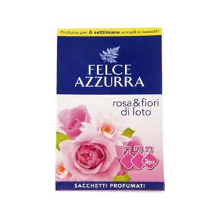 Felce Azzurra vonné sáčky do skříně Rosa a Fiori di loto 3ks IDDRZe237114c-116d-49a5-a434-dfb9bf24f568