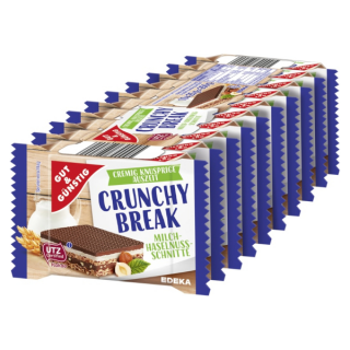 GG Oplatky Crunchy Break s lískooříškovým a mléčným krémem 10x25g IDDRZ004bc58f-70c3-42d9-a7d5-5c33878d996e